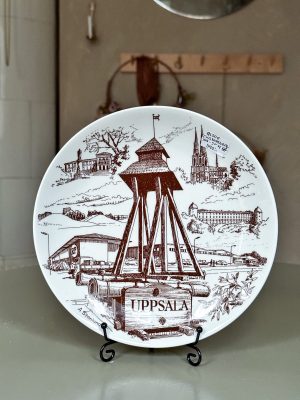 Gustavsberg - Samlartallrik Uppsala