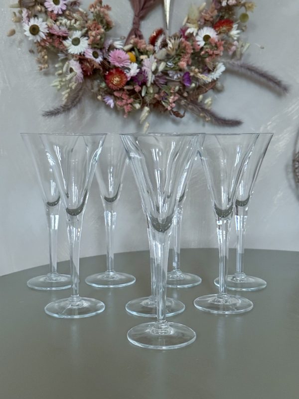 Champagne/vinglas munblåsta