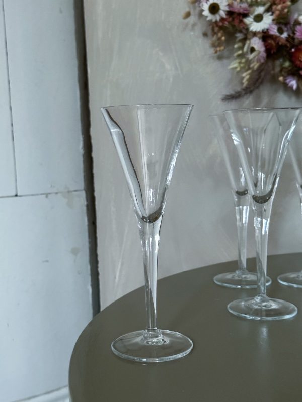 Champagne/vinglas munblåsta - Bild 4