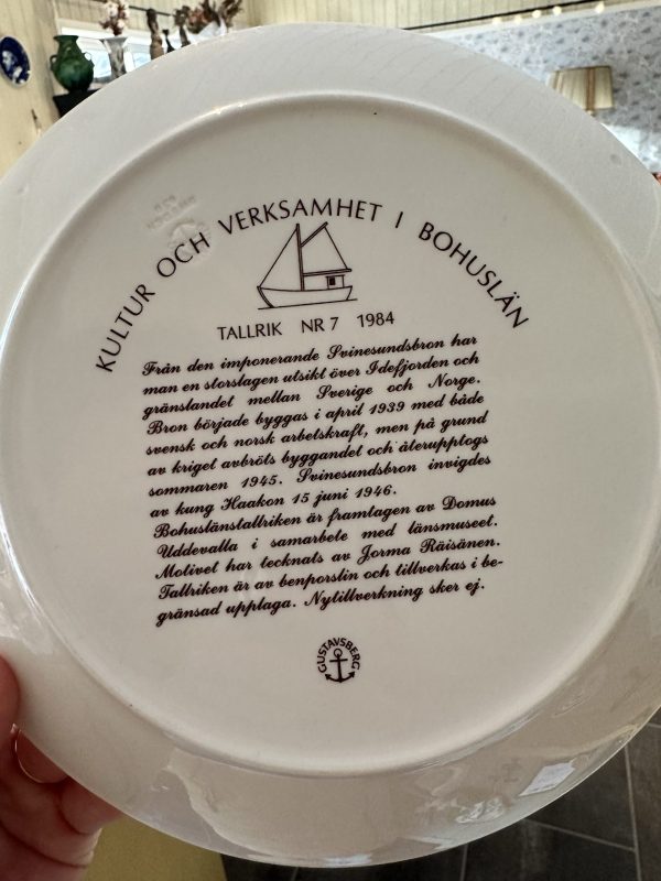 Gustavsberg - Bohuslän tallrik - Bild 3
