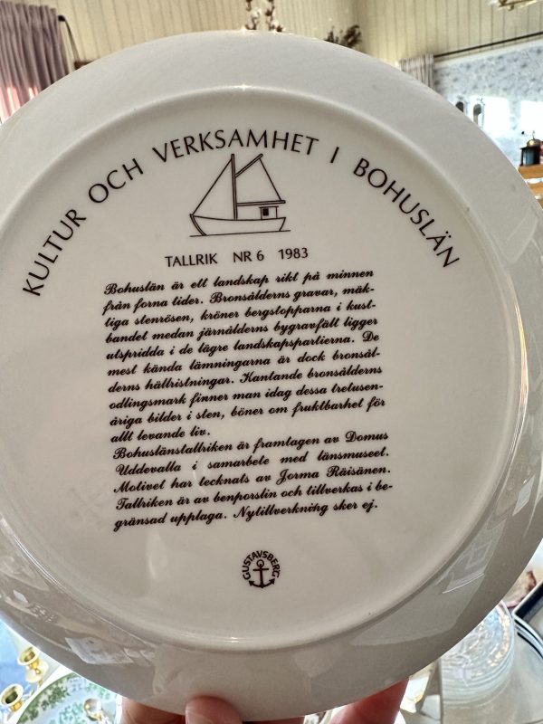 Gustavsberg - Bohuslän tallrik - Bild 7