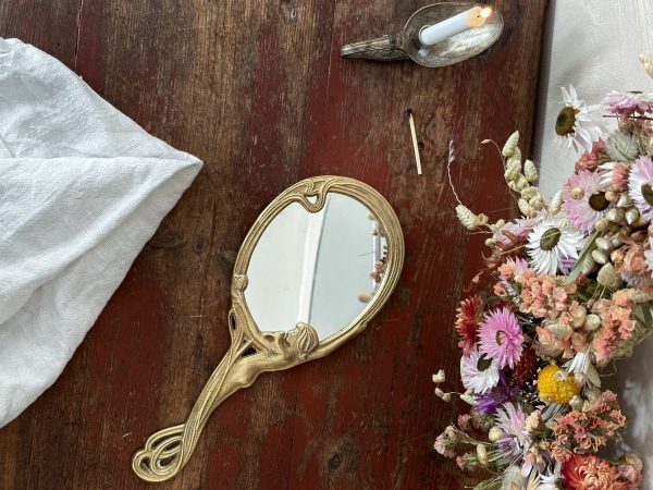 Handspegel i mässing - Jugend - Bild 2