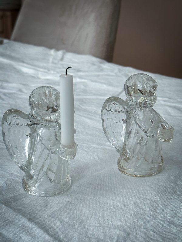 Ljusstake - Glasängel - Bild 3