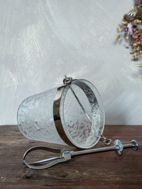 Ishink i frostat glas m tång - Bild 2