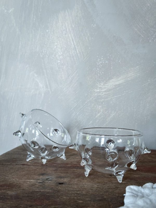 Glasskål med piggar - Bild 3