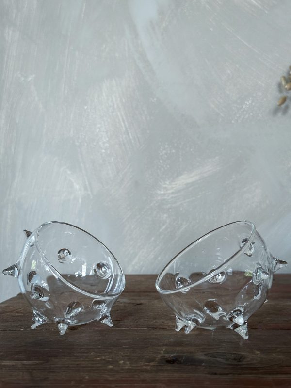 Glasskål med piggar - Bild 4
