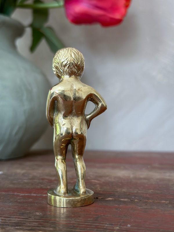 Bruxelles - Manneken pis statyett i mässing - Bild 4