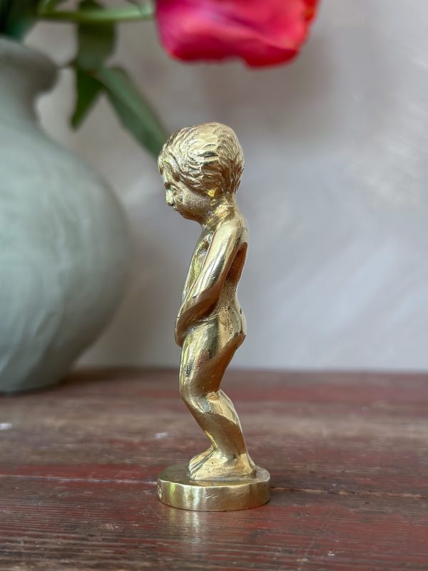 Bruxelles - Manneken pis statyett i mässing - Bild 5
