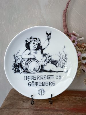Gustavsberg - Interrest Göteborg 1972 samlartallrik