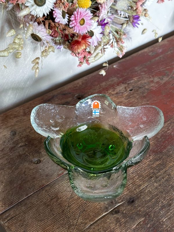 Humppila skål grön - Pertti Santalahti signerad - Bild 6
