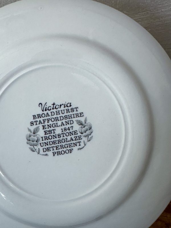 Broadhurst Staffordshire- Victoria assiett - Bild 3