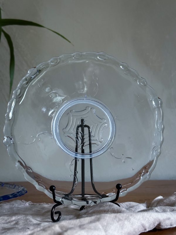 Riihimäen Lasi - Ludvig blå glas assiett - Bild 2