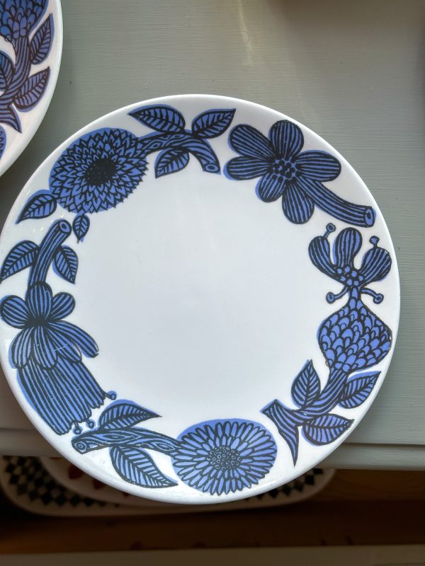 Gustavsberg - Blå Aster assiett - Bild 4