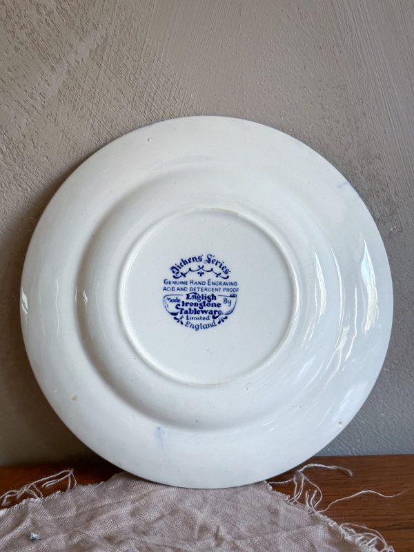 English Ironstone - Dickens Series assiett - Bild 3