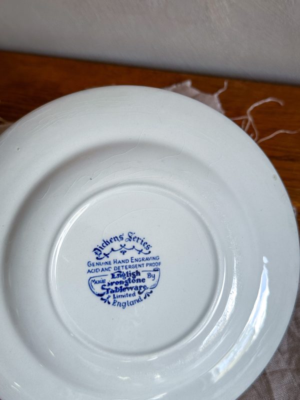 English Ironstone - Dickens Series assiett - Bild 4