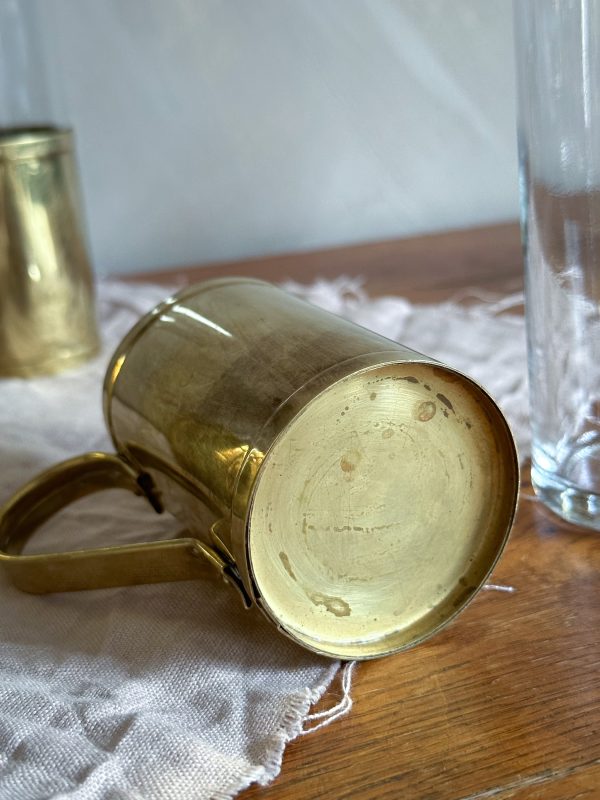Irish coffee glas med mässinghållare 4 st - Bild 6