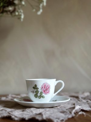Gustavsberg - Rosa Kaffekopp
