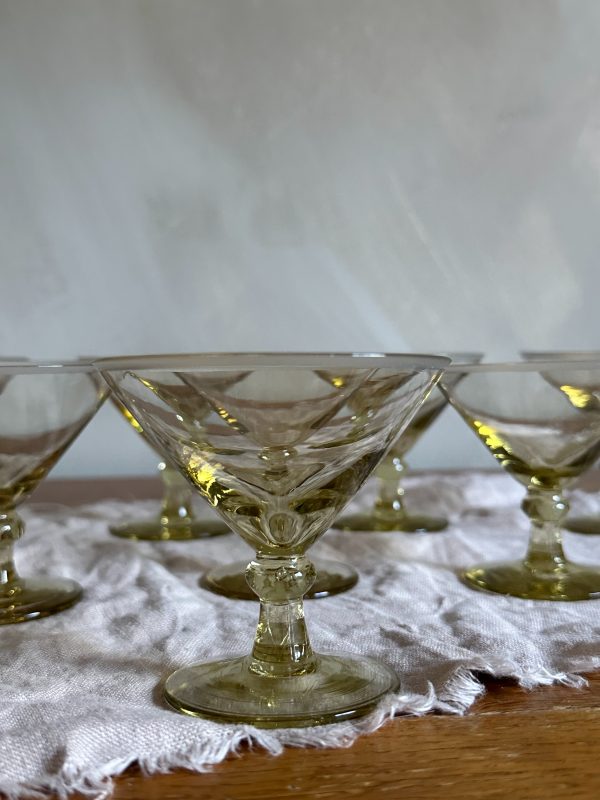 Likörglas gultonade 8 st - Bild 6