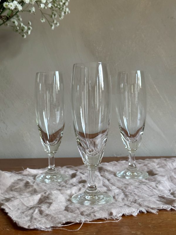 Champagneglas i kristall 5 st - Bild 3
