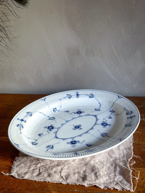 Royal Copenhagen - Musselmalet stort serveringsfat - Bild 4