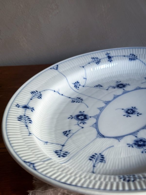 Royal Copenhagen - Musselmalet stort serveringsfat - Bild 3