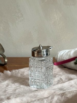 Glasburk för salt