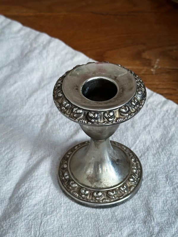 Ljusstake nysilver, England - Bild 5