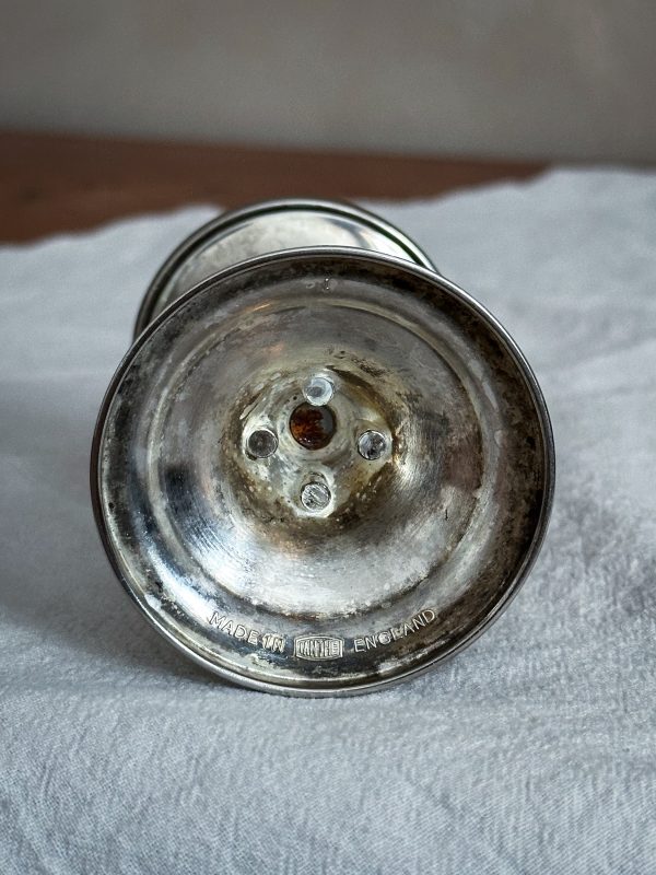 Ljusstake nysilver, England - Bild 6