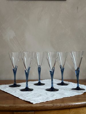 Jean Pierre - Florian Blue champagneglas