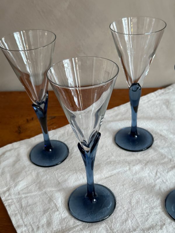 Jean Pierre - Florian Blue champagneglas - Bild 3