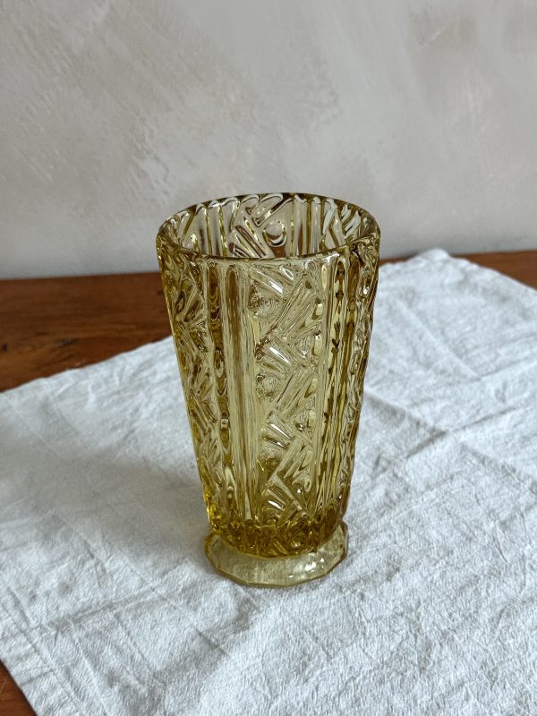 Vas i gult glas - Bild 3
