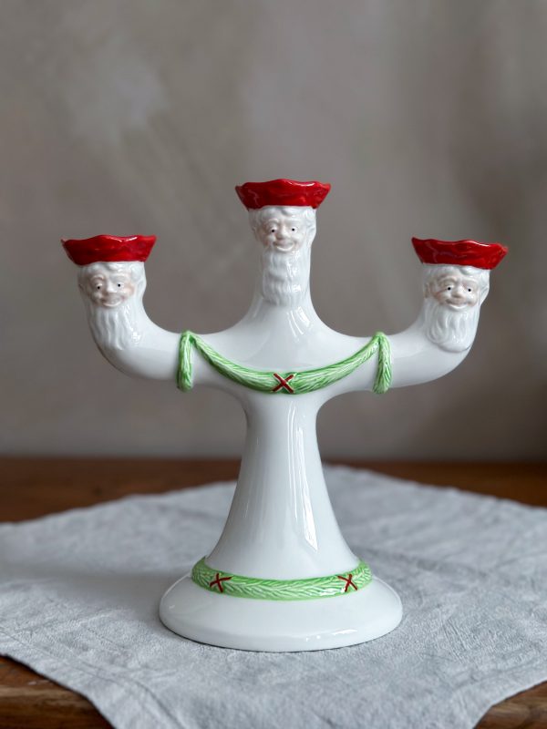 Rörstrand - God Jul, Trearmad ljusstake