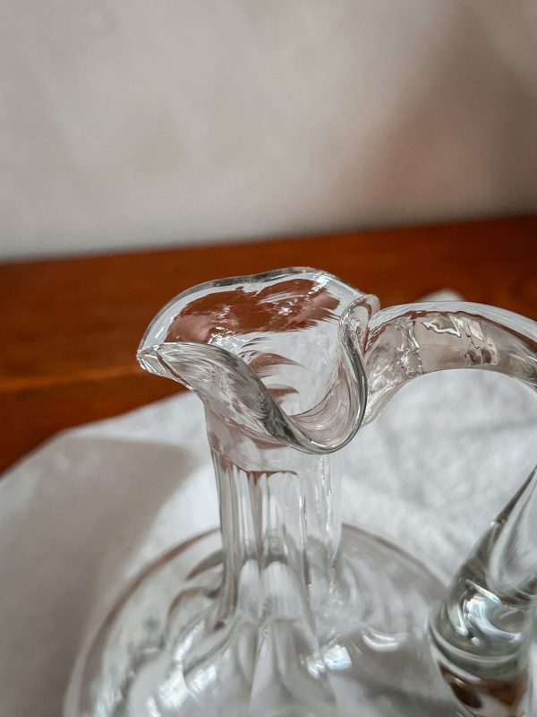 Vinkaraff i slipat glas, sekelskifte 1900 tal - Bild 6
