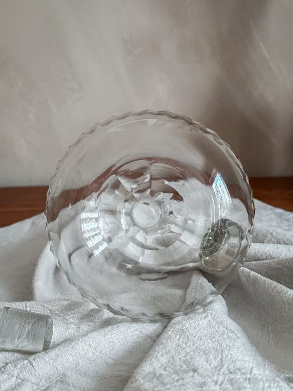 Vinkaraff i slipat glas, sekelskifte 1900 tal - Bild 10