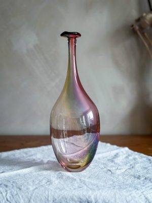 Kosta Boda - Fidji Vas. signerad  Kjell Engman 29 cm