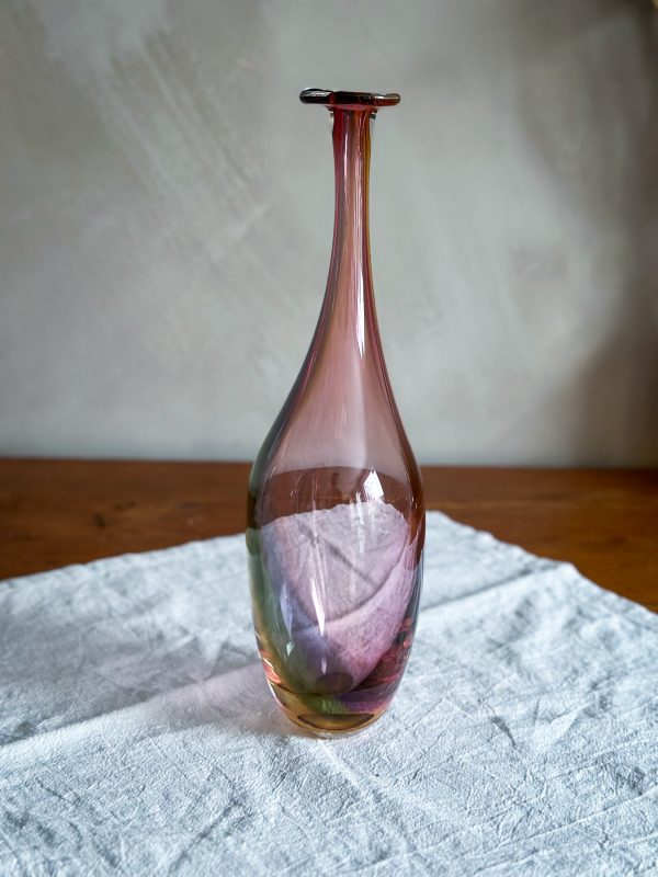 Kosta Boda - Fidji Vas. signerad  Kjell Engman 29 cm - Bild 5