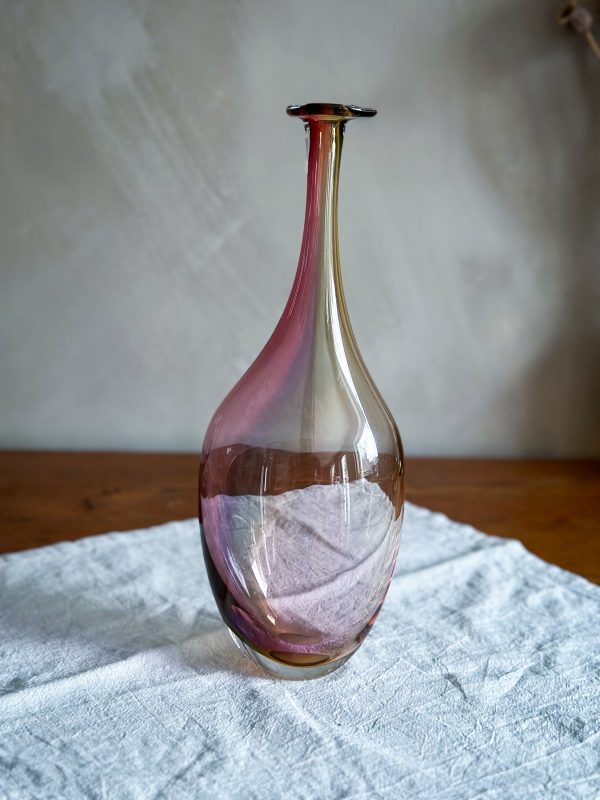 Kosta Boda - Fidji Vas. signerad  Kjell Engman 29 cm - Bild 6