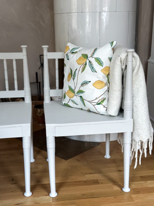 Kuddfodral - William Morris tyg Lemon Tree 50*50 - Bild 2