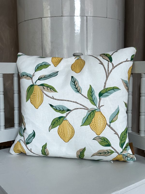 Kuddfodral - William Morris tyg Lemon Tree 50*50 - Bild 3