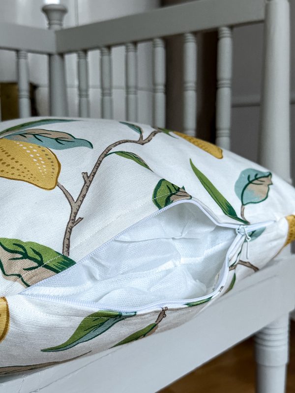 Kuddfodral - William Morris tyg Lemon Tree 50*50 - Bild 6