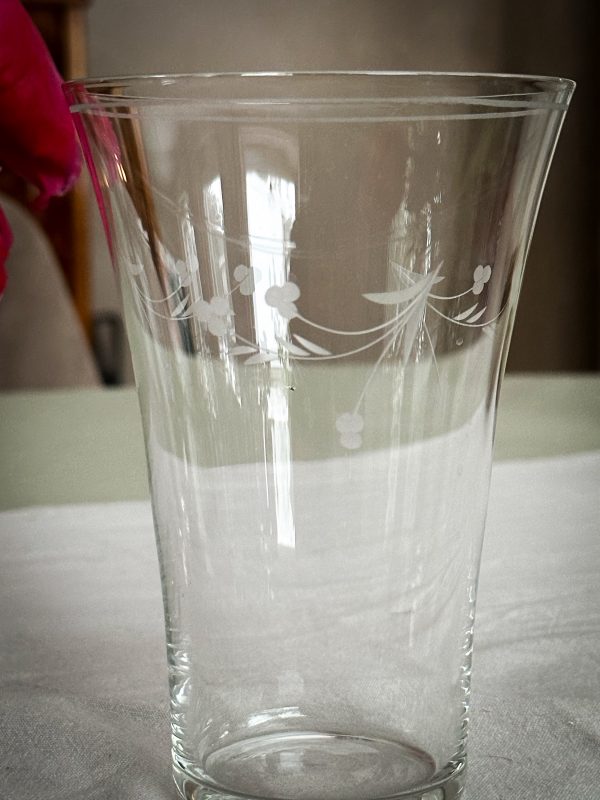 Drinkglas med slipad dekor - Bild 3