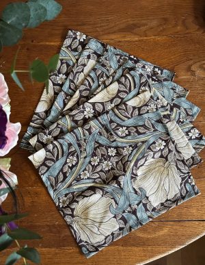 Servetter 6 st William Morris Pimpernel