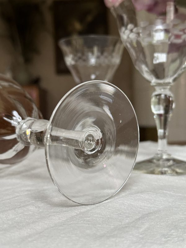 Vinglas slipad dekor 4 st - Bild 8