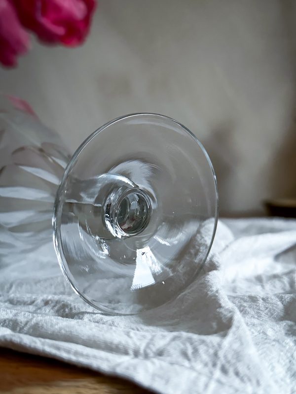 Vinglas med slipad dekor - Bild 6