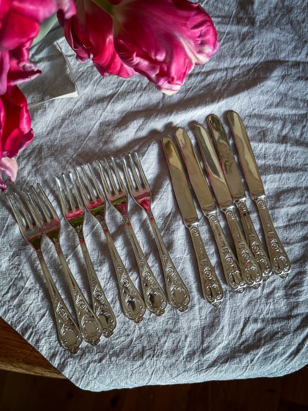 Italienska smörgås/förrättsbestick 11 delar