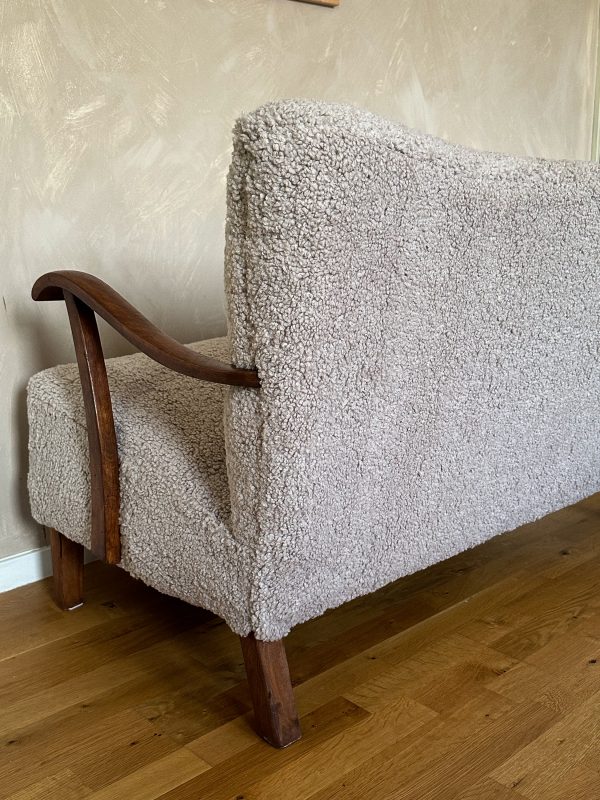 Två sits soffa, 1940 tal Swedish Grace - Bild 7