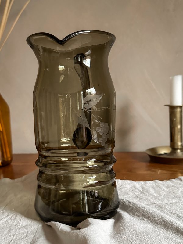 Kanna i rökfärgat glas - Bild 3