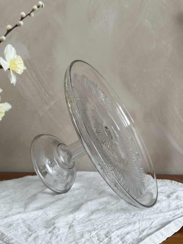 Tårtfat på fot i glas - Bild 5
