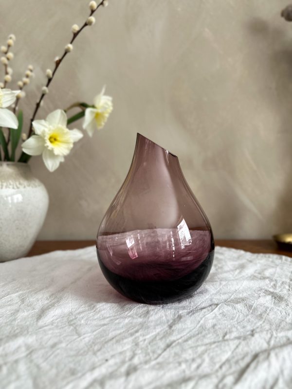 Glasvas rökfärgad