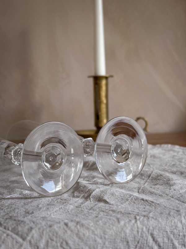Franska champagne glas kristall - Bild 5